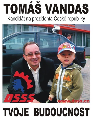 PETICE na podporu kandidatury Tomáše Vandase v prezidentských volbách
